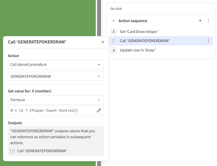 Call Stored Procedure in Sigma